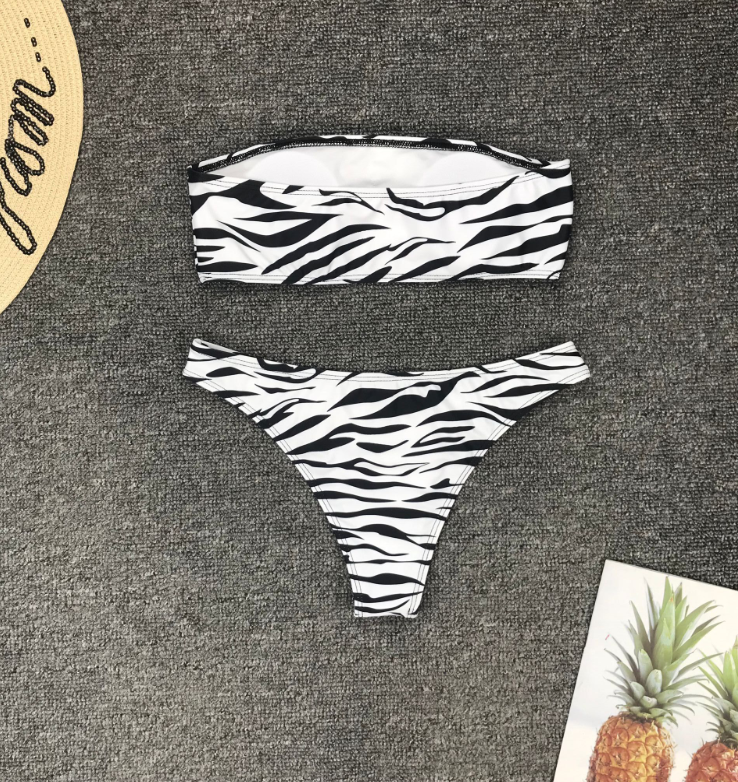 Leopard Print Bikini Swimwear