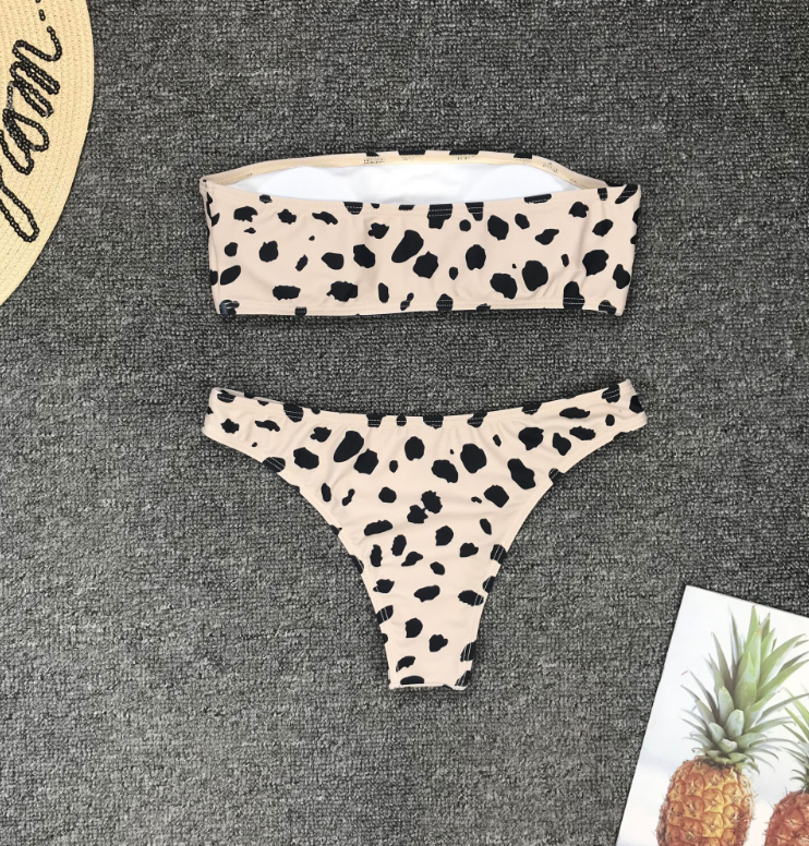 Leopard Print Bikini Swimwear